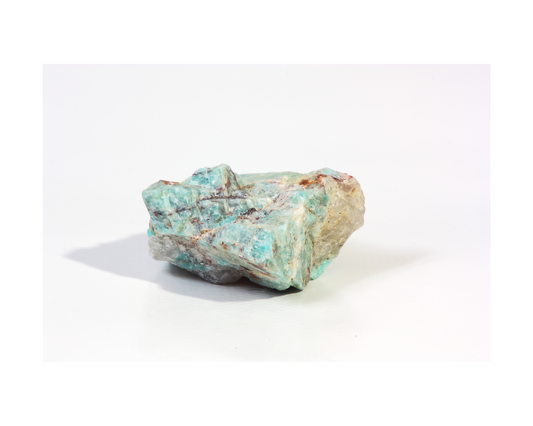 Pierre naturelle d'amazonite brute